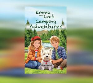 Image of children's camping story book "Emma and Lee's Camping Adventures"