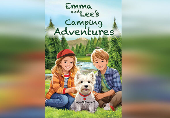Image of children's camping story book "Emma and Lee's Camping Adventures"